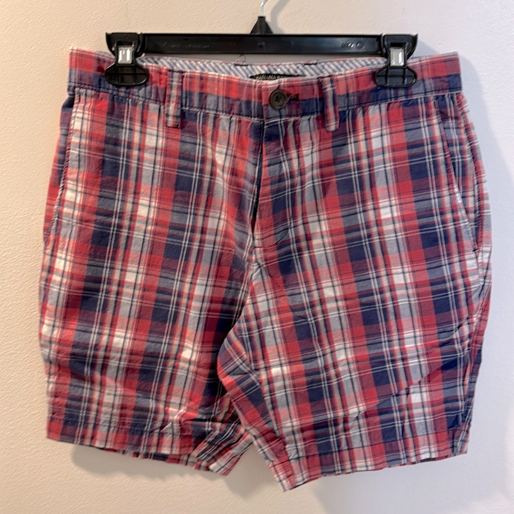 Banana Republic plaid shorts, size 29